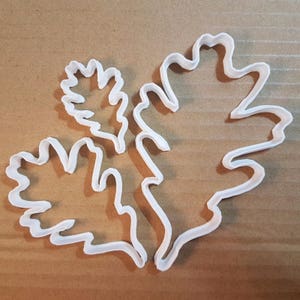 Blatt Baum Eiche Pflanze Form Cookie Cutter Teig Keks Gebäck Fondant scharfe Schablone Herbst Wald Herbst