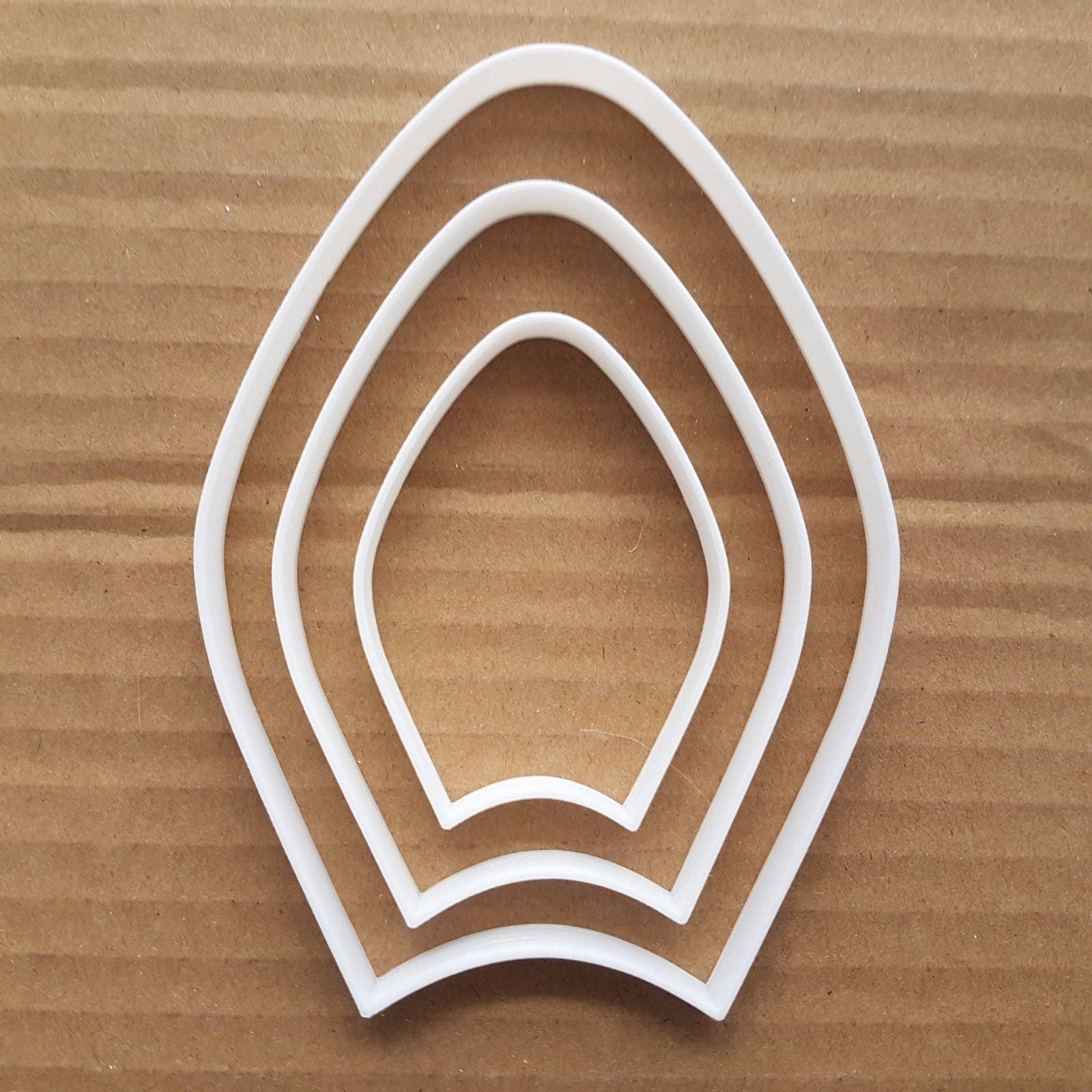 Pope Hat Papal Tiara Mitre Shape Cookie Cutter Dough Biscuit Fondant Sharp