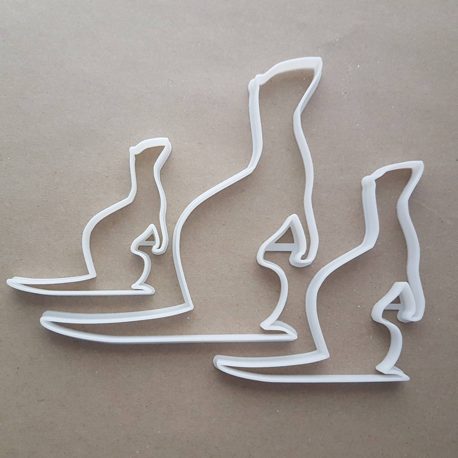 Ferret Weasel Polecat Shape Cookie Cutter Dough Biscuit Pastry Fondant Sharp