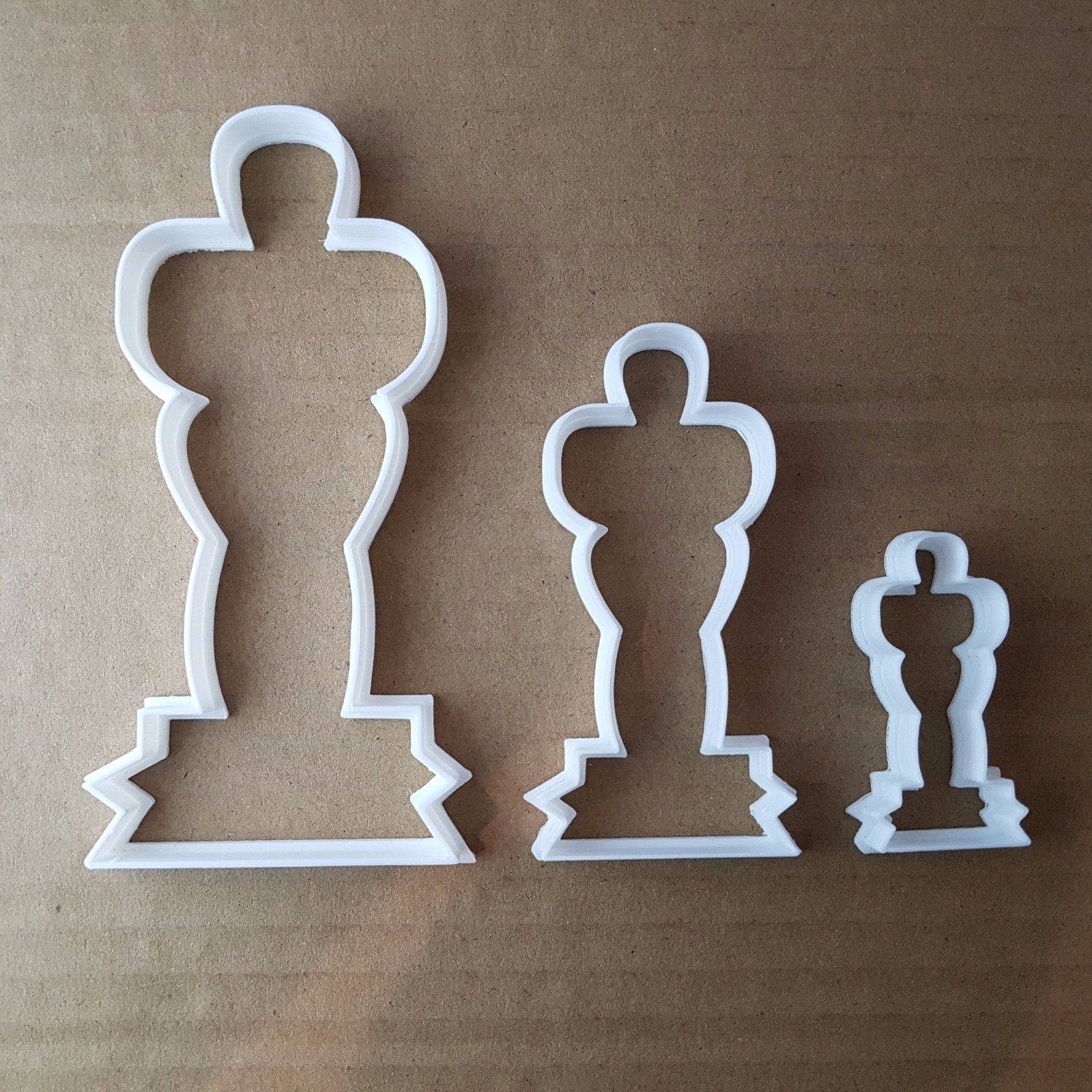 Oscar Award Reward Queen Shape Cookie Cutter Dough Biscuit Pastry Fondant Sharp