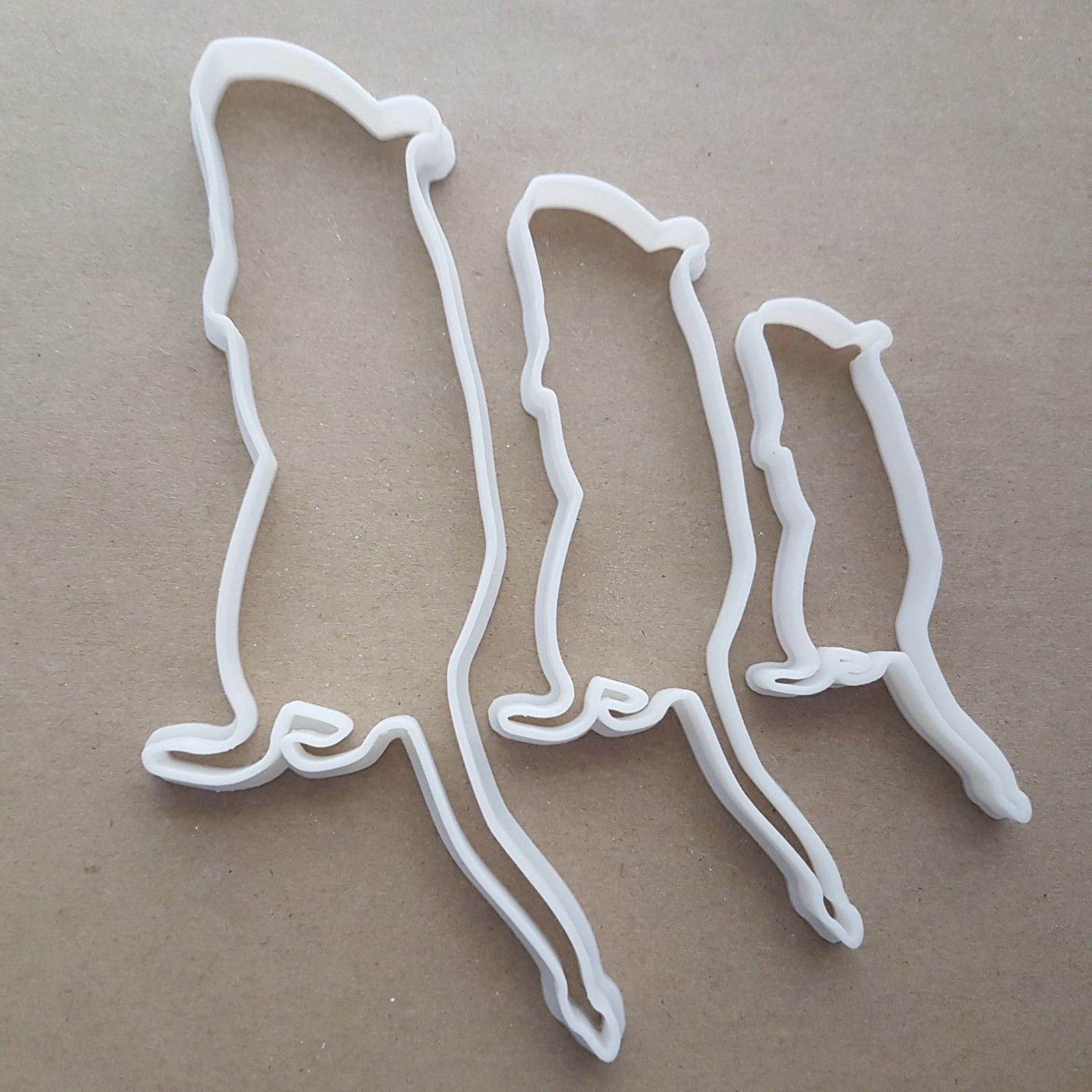 Hamster Mouse Pet Rodent Shape Cookie Cutter Dough Biscuit Pastry Fondant Sharp