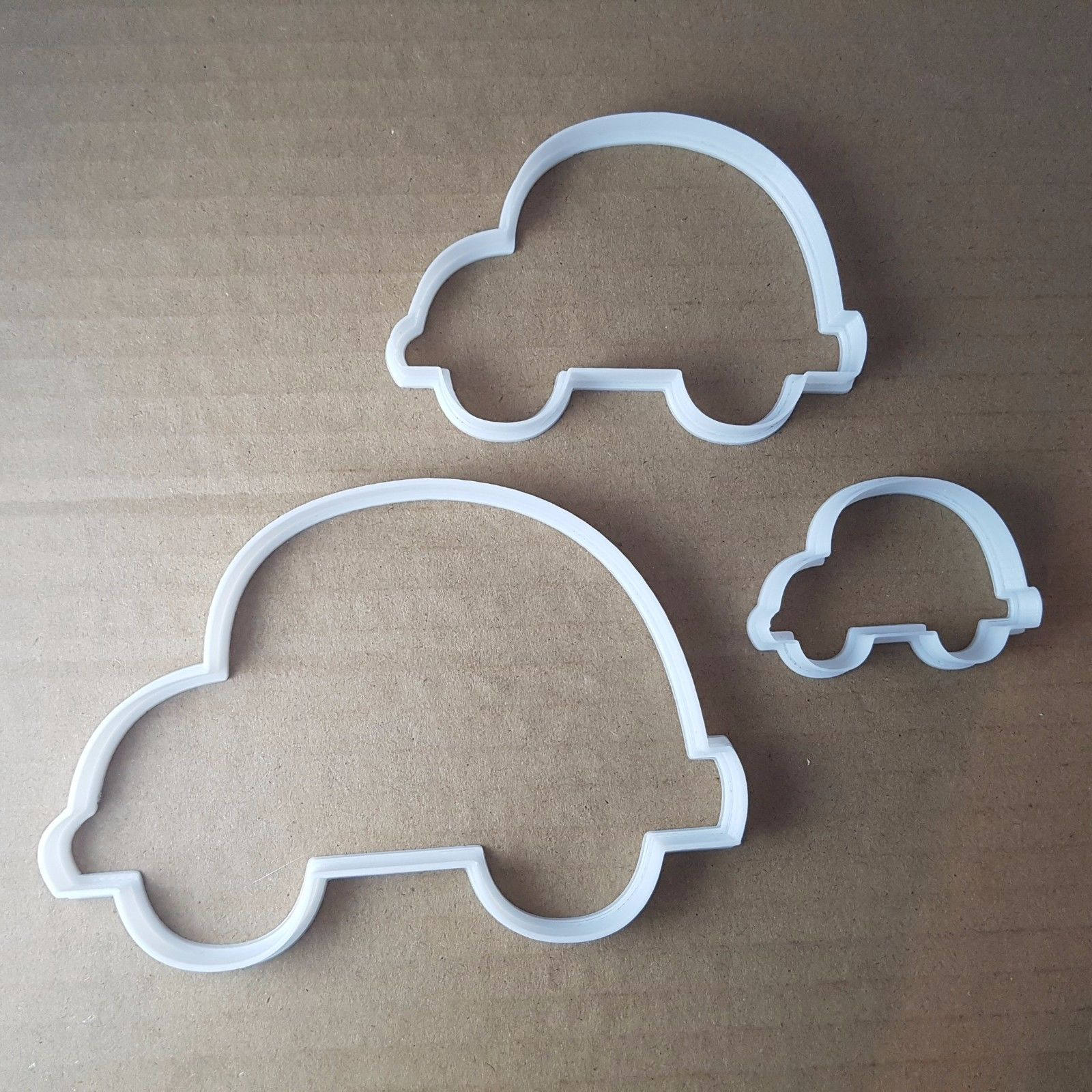 Car Vehicle Bug Transport Shape Cookie Cutter Dough Biscuit Pastry Fondant Sharp