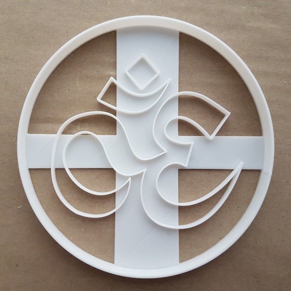 Om//AUM Hindu Sign Cookie Cutter