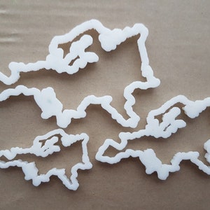 Europa Mapa Continente Forma Cortador de Biscoitos Massa Biscoito Massa Fondant Atlas Sharp Contorno Estêncil