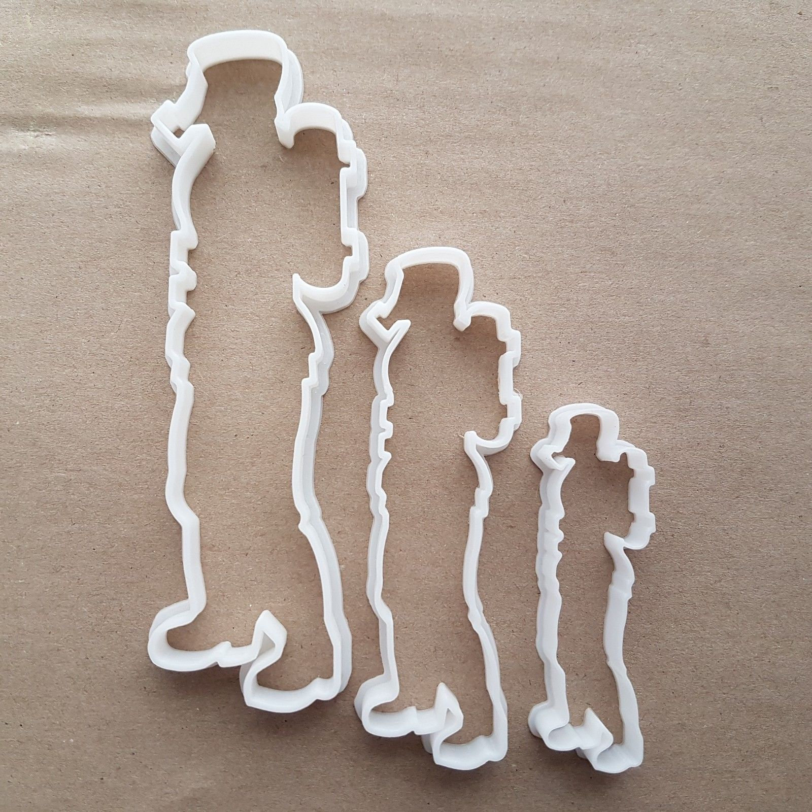 Hazmat Suit PPE Decontamination Shape Cookie Cutter Dough Biscuit Fondant Sharp