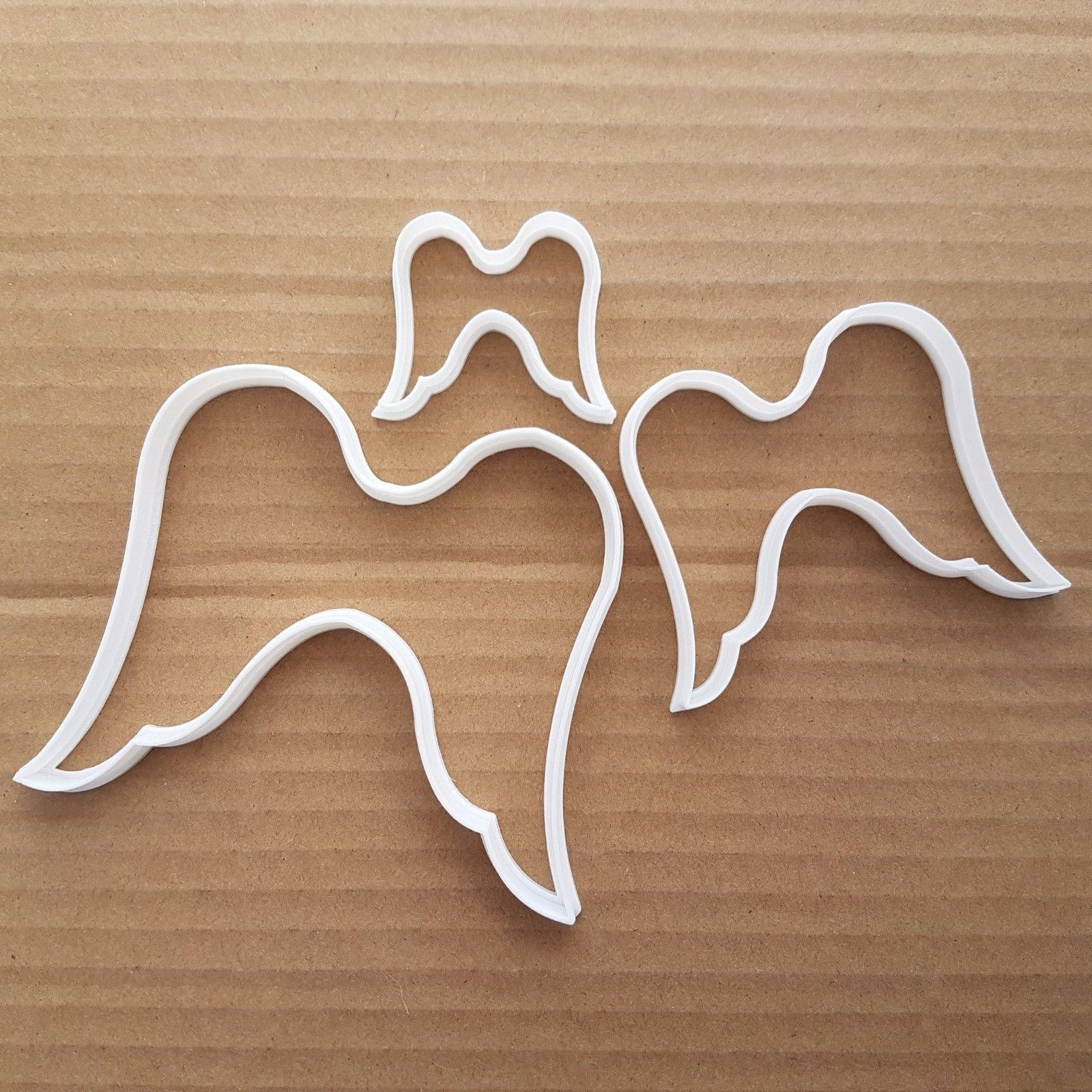 Angel Wings Guardian Shape Cookie Cutter Dough Biscuit Pastry Fondant Sharp