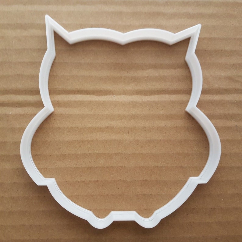Owl Cookie Cutter Dough Pastry Biscuit Fondant Bird Animal Etsy