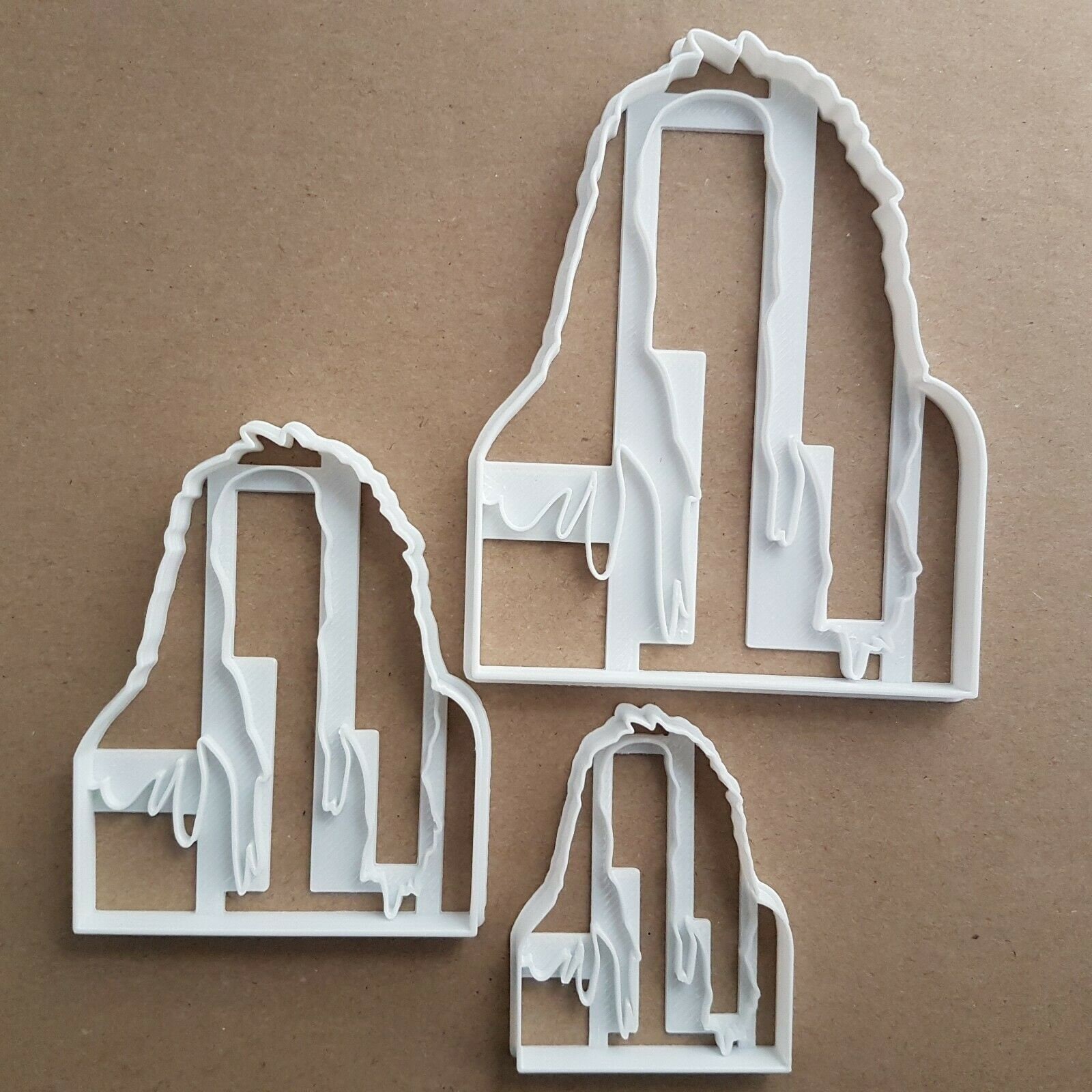 Bob Marley Portrait Icon Shape Cookie Cutter Dough Biscuit Pastry Fondant Stamp