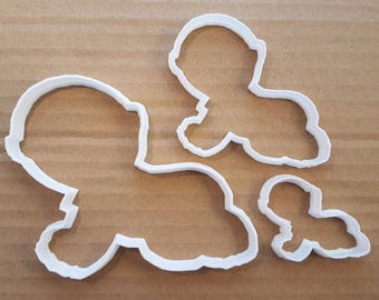Baby Cookie Cutter Dough Biscuit Christening Pastry Babies Shower Boy Girl Shape Fondant Sharp Stencil Shape