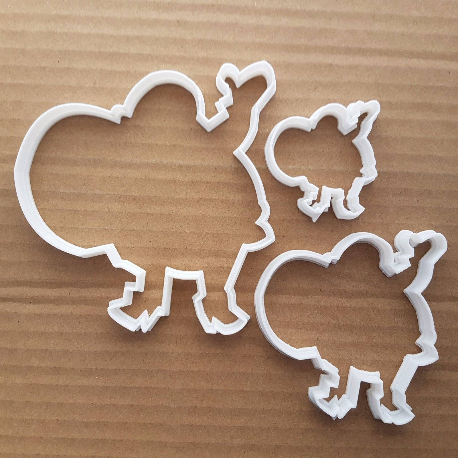 Santa Father Christmas Shape Cookie Cutter Dough Biscuit Pastry Fondant Sharp