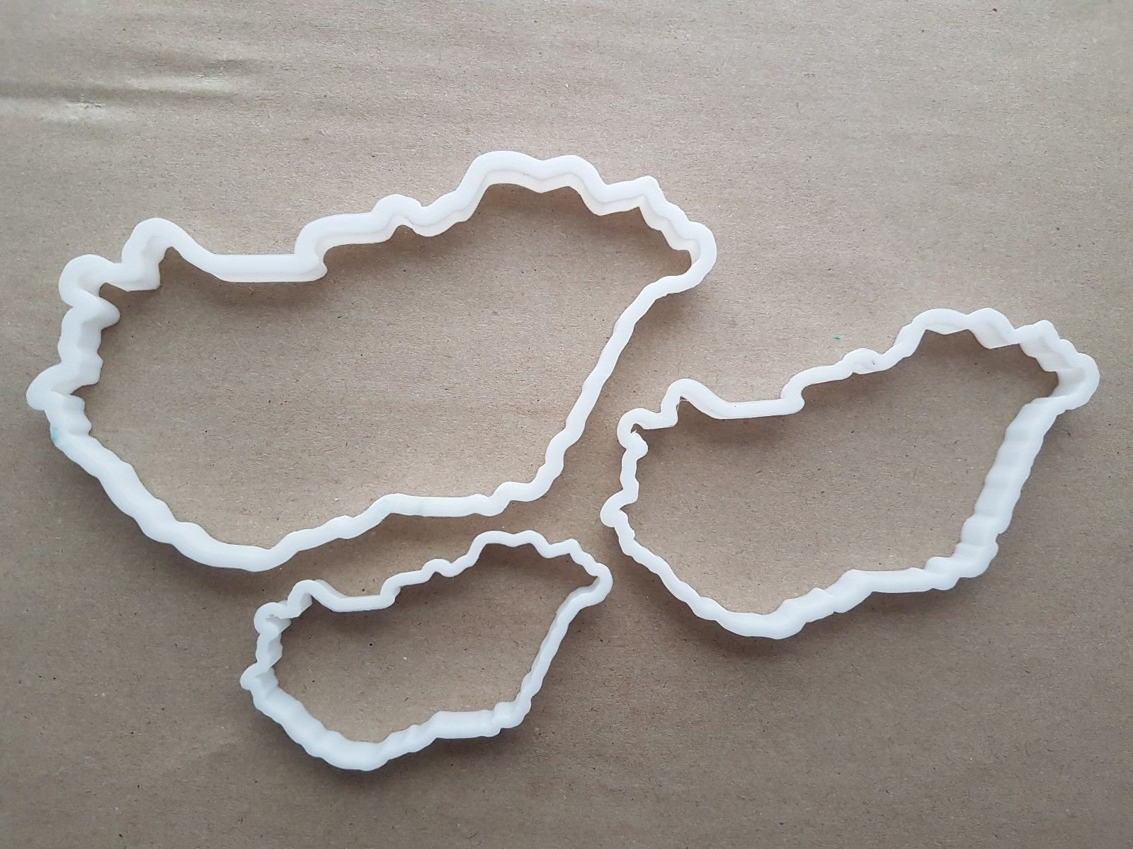 Hungary Country Map Shape Cookie Cutter Dough Biscuit Pastry Fondant Sharp