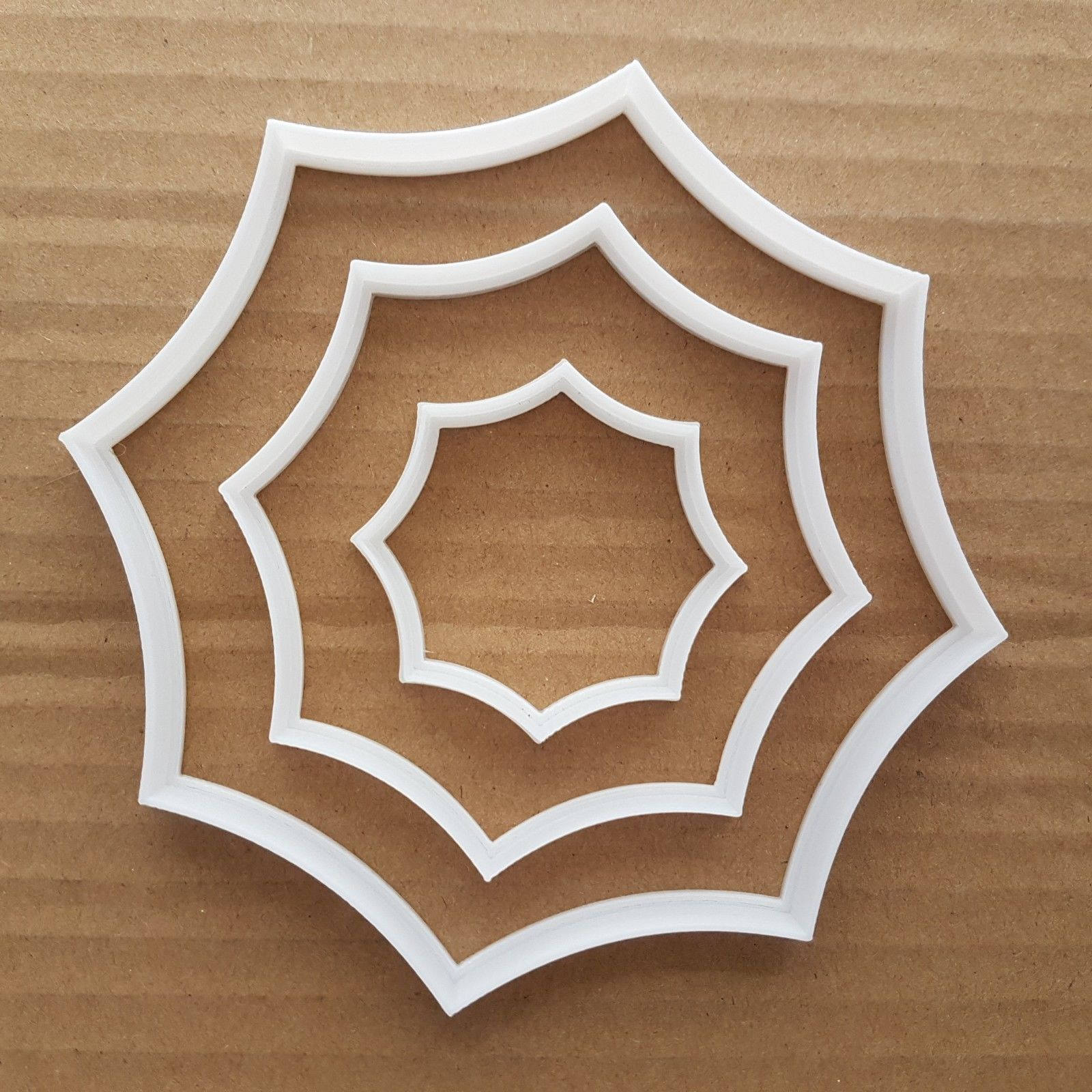 Award Shield Badge Shape Cookie Cutter Dough Biscuit Pastry Fondant Sharp