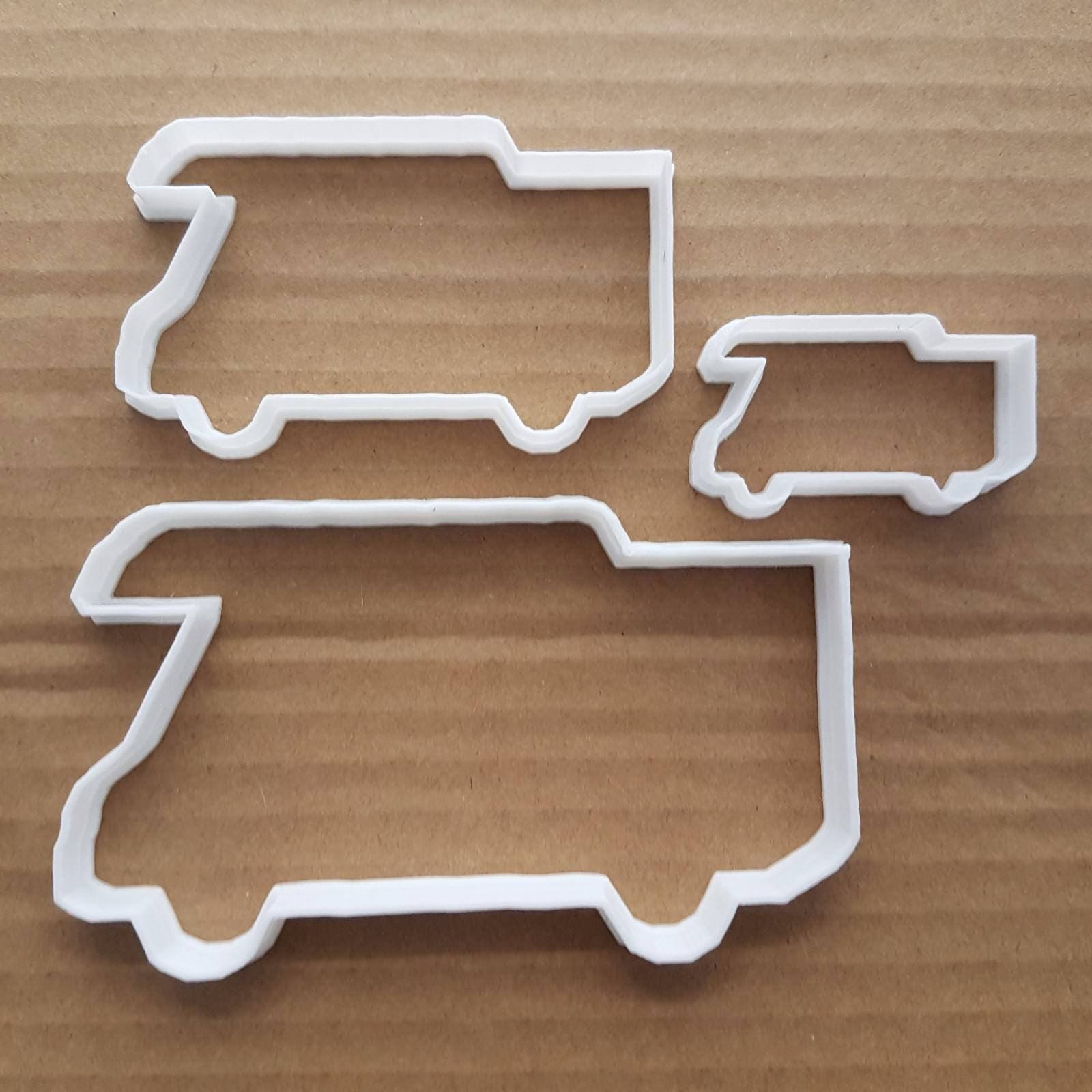 Camper Van Mobile Home Shape Cookie Cutter Dough Biscuit Pastry Fondant Sharp