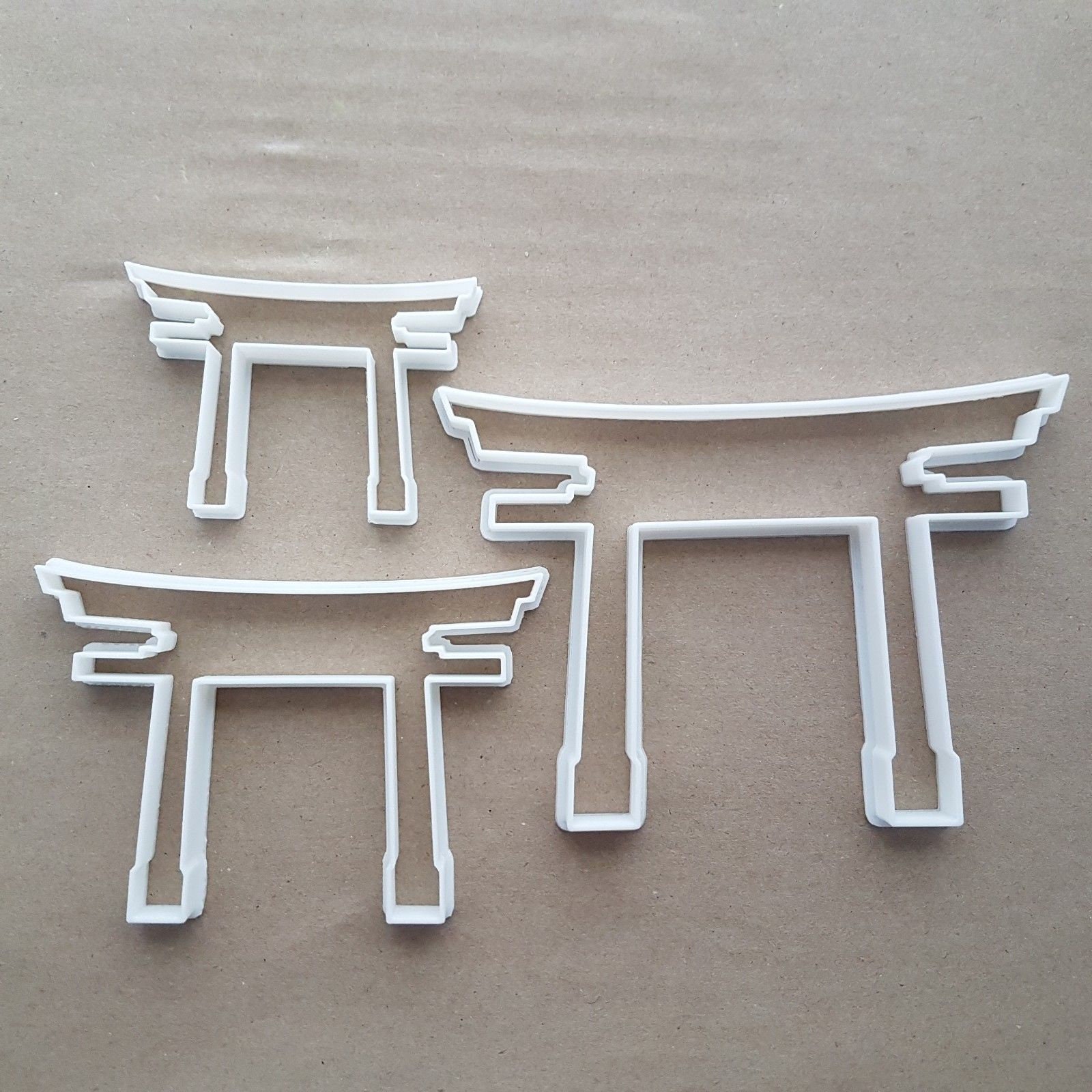 Torii Japan Shinto Gate Shrine Shape Cookie Cutter Dough Biscuit Fondant Sharp