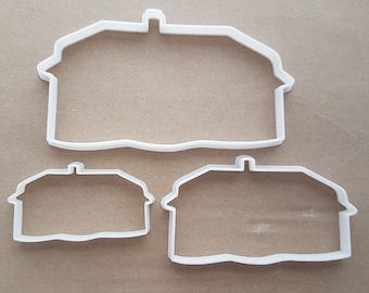Cob House Clom Straw Home Shape Cookie Cutter Dough Biscuit Pastry Fondant Sharp Stencil Beach Hut Shack