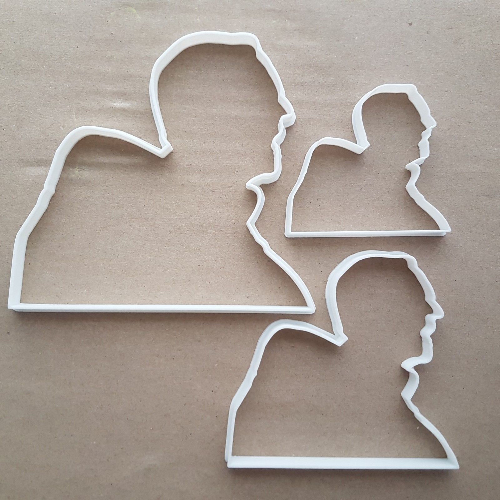 Jeremy Corbyn Profile People Shape Cookie Cutter Dough Biscuit Fondant Sharp
