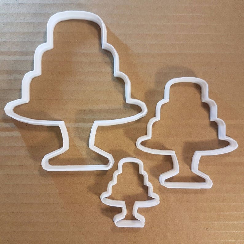 Cake Stand Wedding Party Shape Cookie Cutter Dough Biscuit