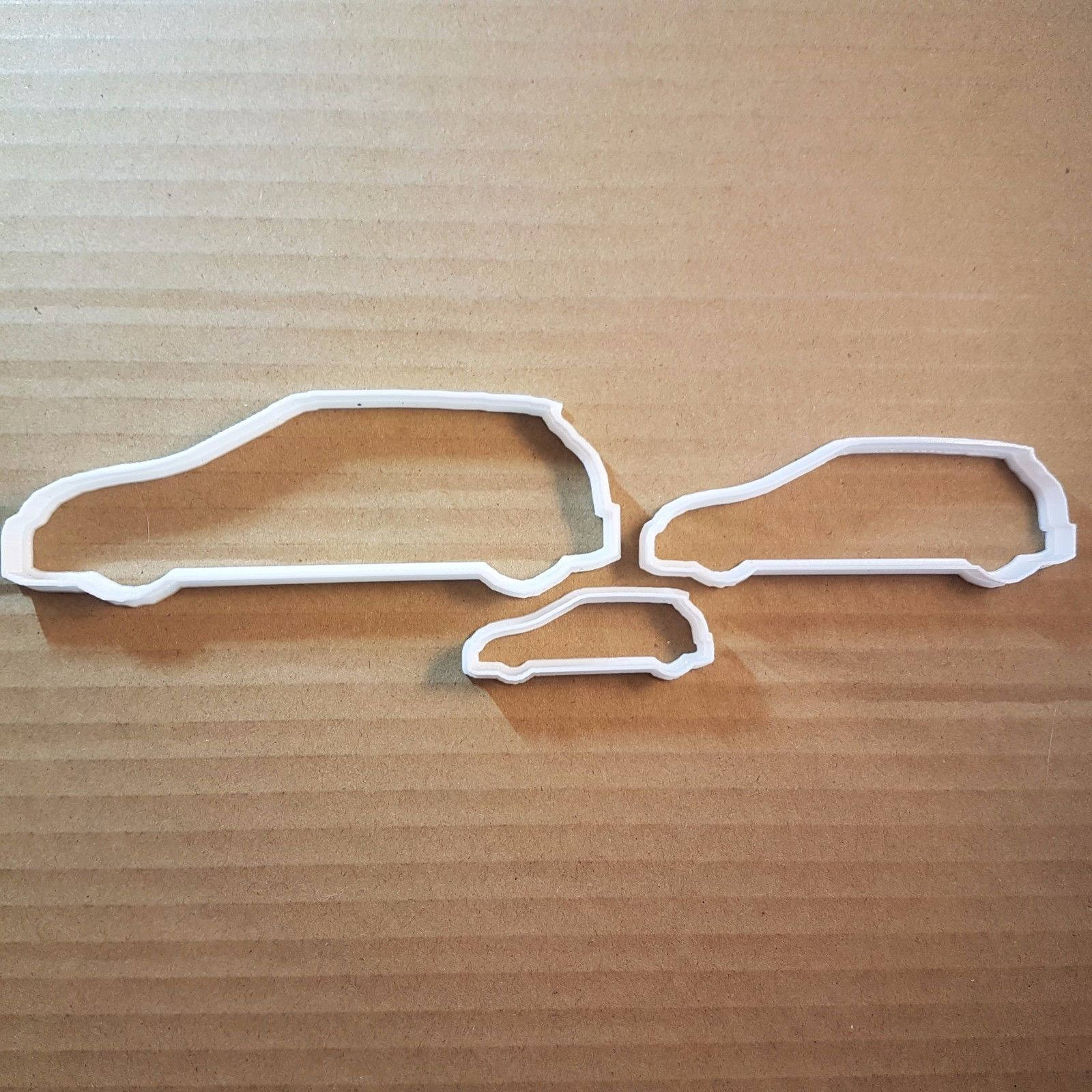 Car Vehicle Hatchback Shape Cookie Cutter Dough Biscuit Pastry Fondant Sharp