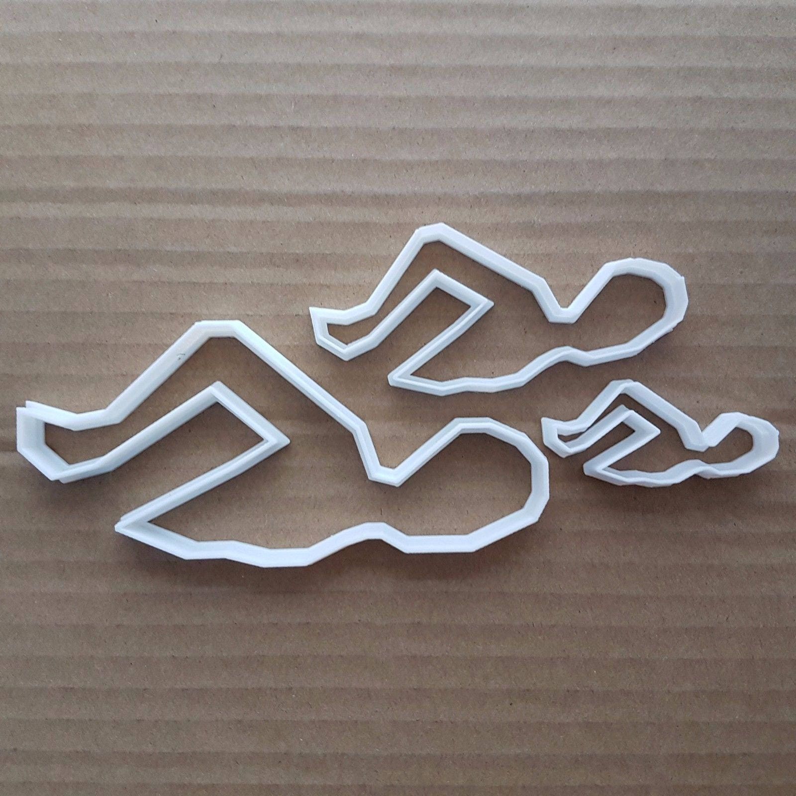 Swimmer Sport Pool School Shape Cookie Cutter Dough Biscuit Pastry Fondant Sharp
