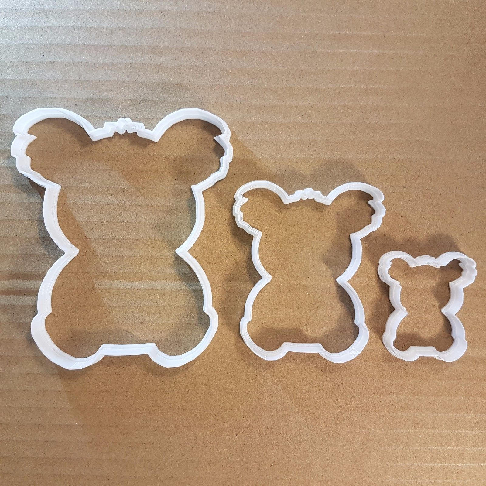 Koala Bear Cub Animal Shape Cookie Cutter Dough Biscuit Pastry Fondant Sharp