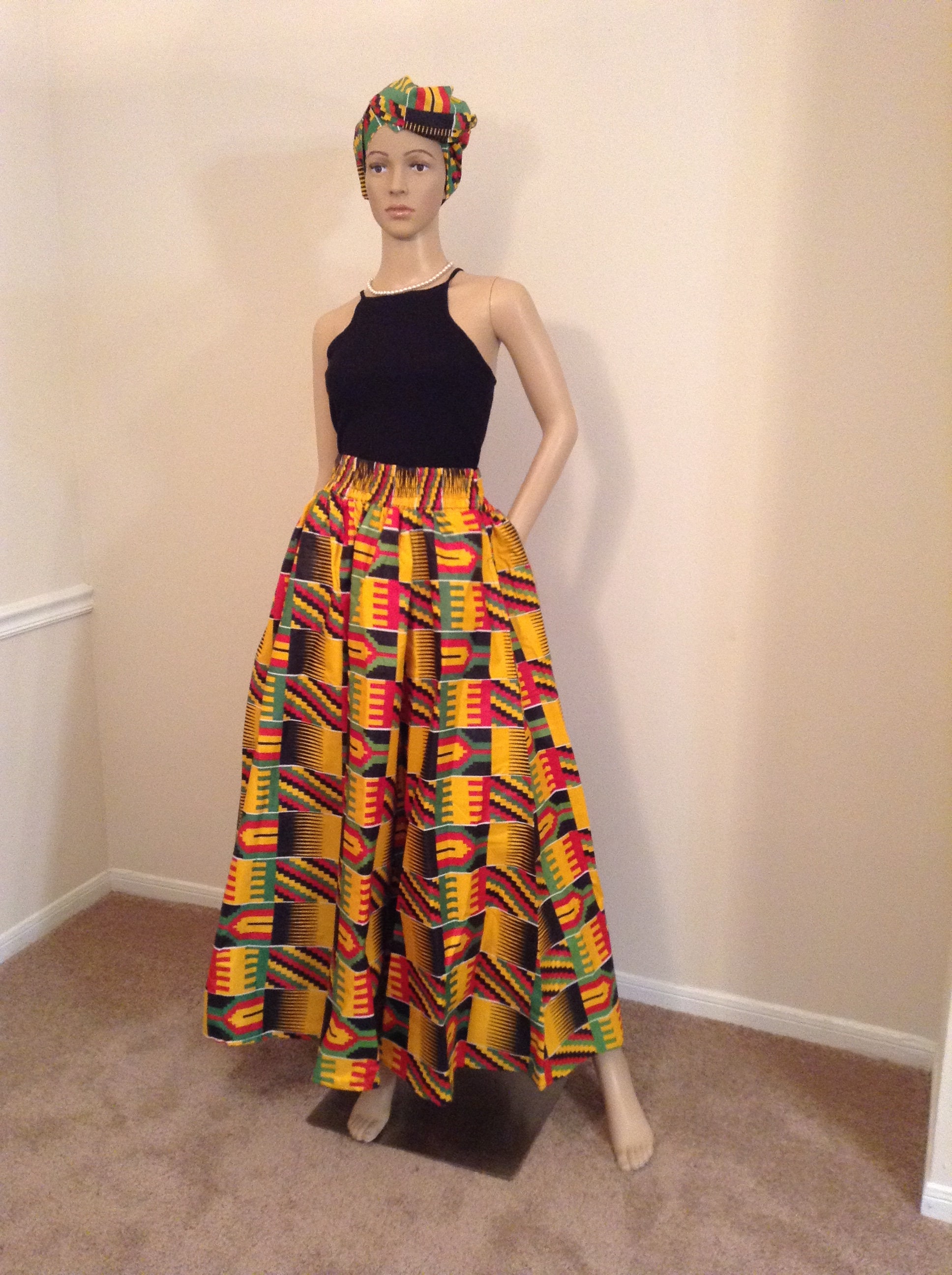 african black tie dresses