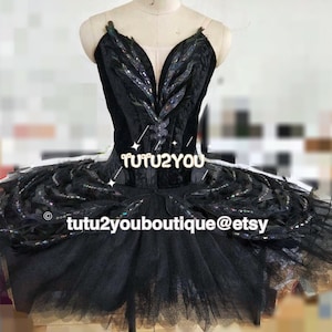 BS-004 Black Swan Professionelles Ballett-Tutu