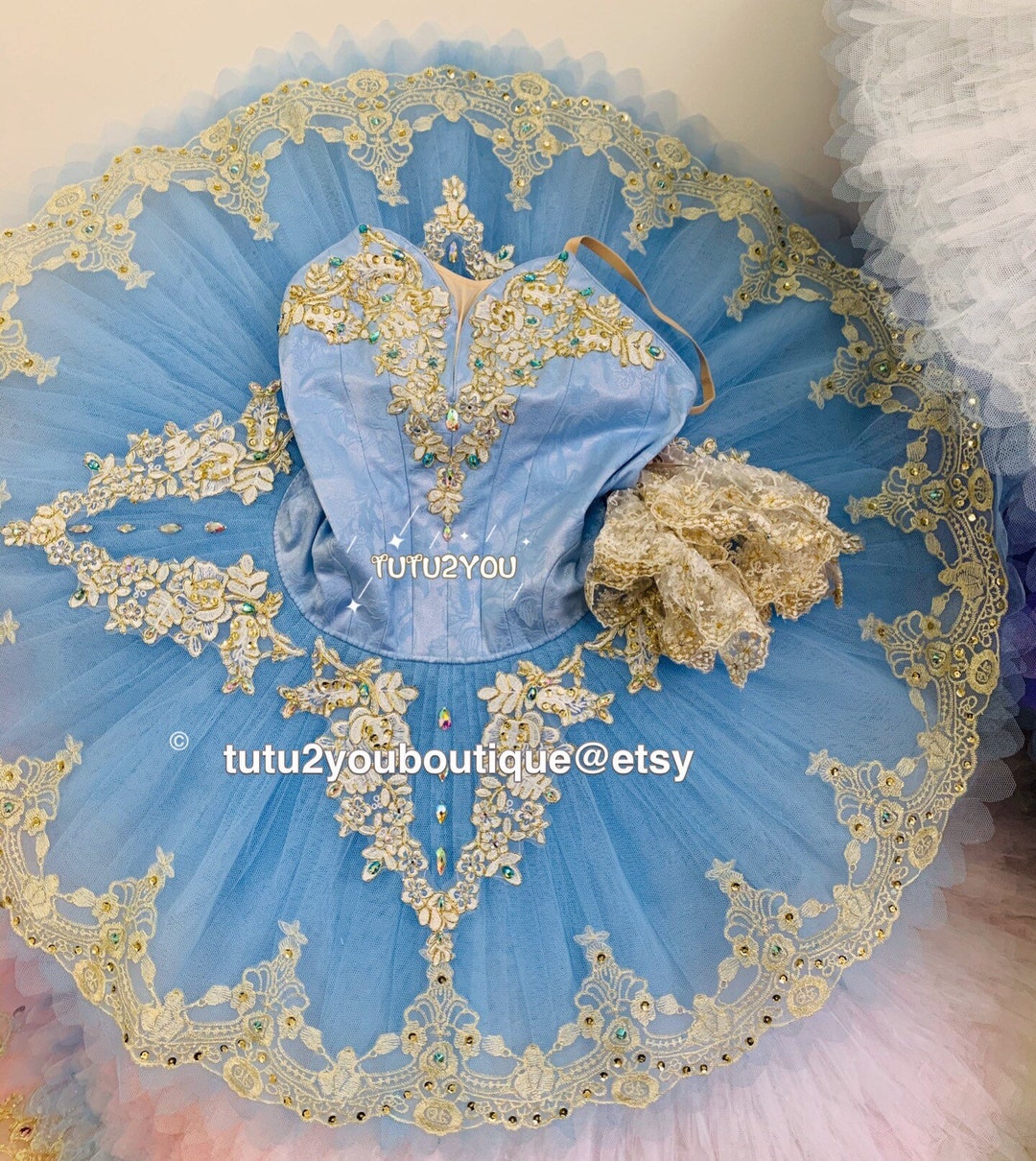 tutu blueです。 B-021 Professional Blue Platter Ballet Tutu YAGP - Etsy