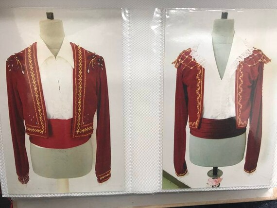 バレエ衣裳　ドンキ　スペイン ドン・キホーテ」のバジルとエスパーダのオーダーメイド衣裳