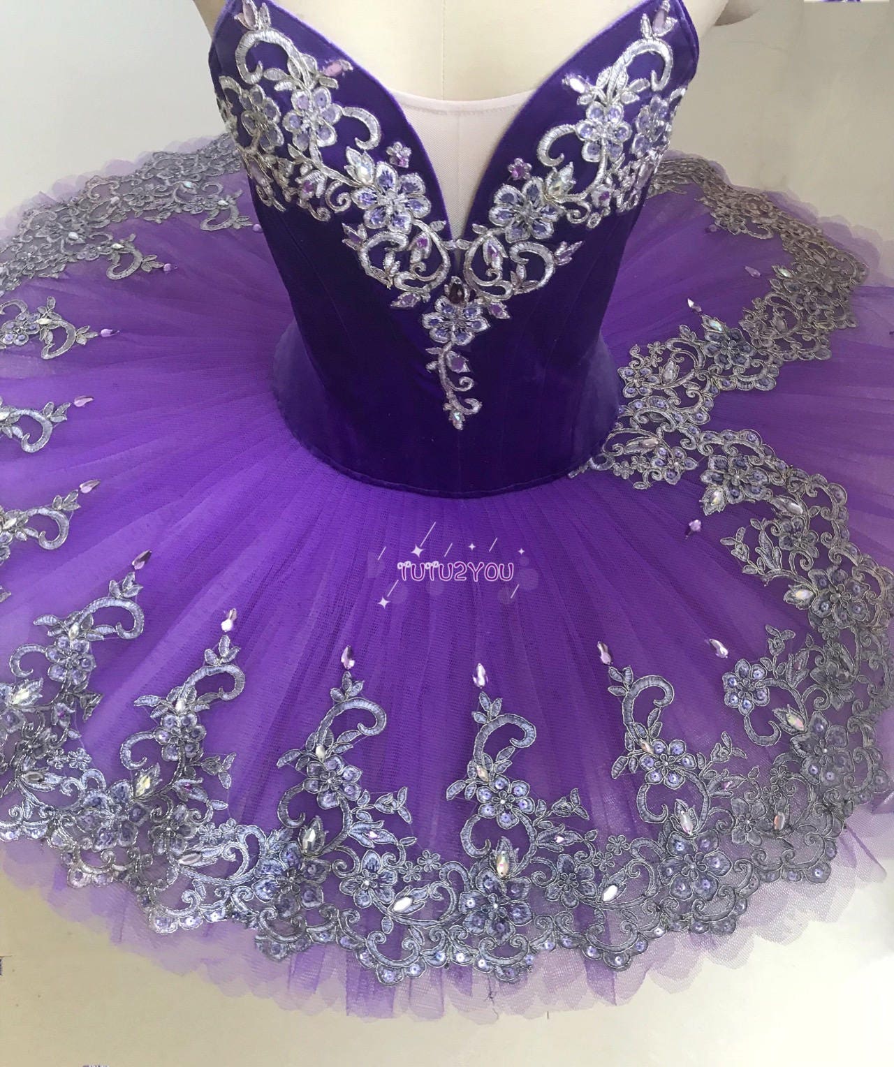 P-008 Professional Purple Platter Ballet Tutu YAGP - Etsy