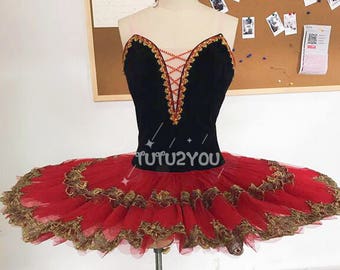 プロ仕様のチュチュ、キトリ・ドン・キホーテ、バレエドレス - Etsy 日本