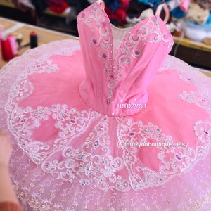 PK-012 Professional Pink Platter Ballet Tutu YAGP
