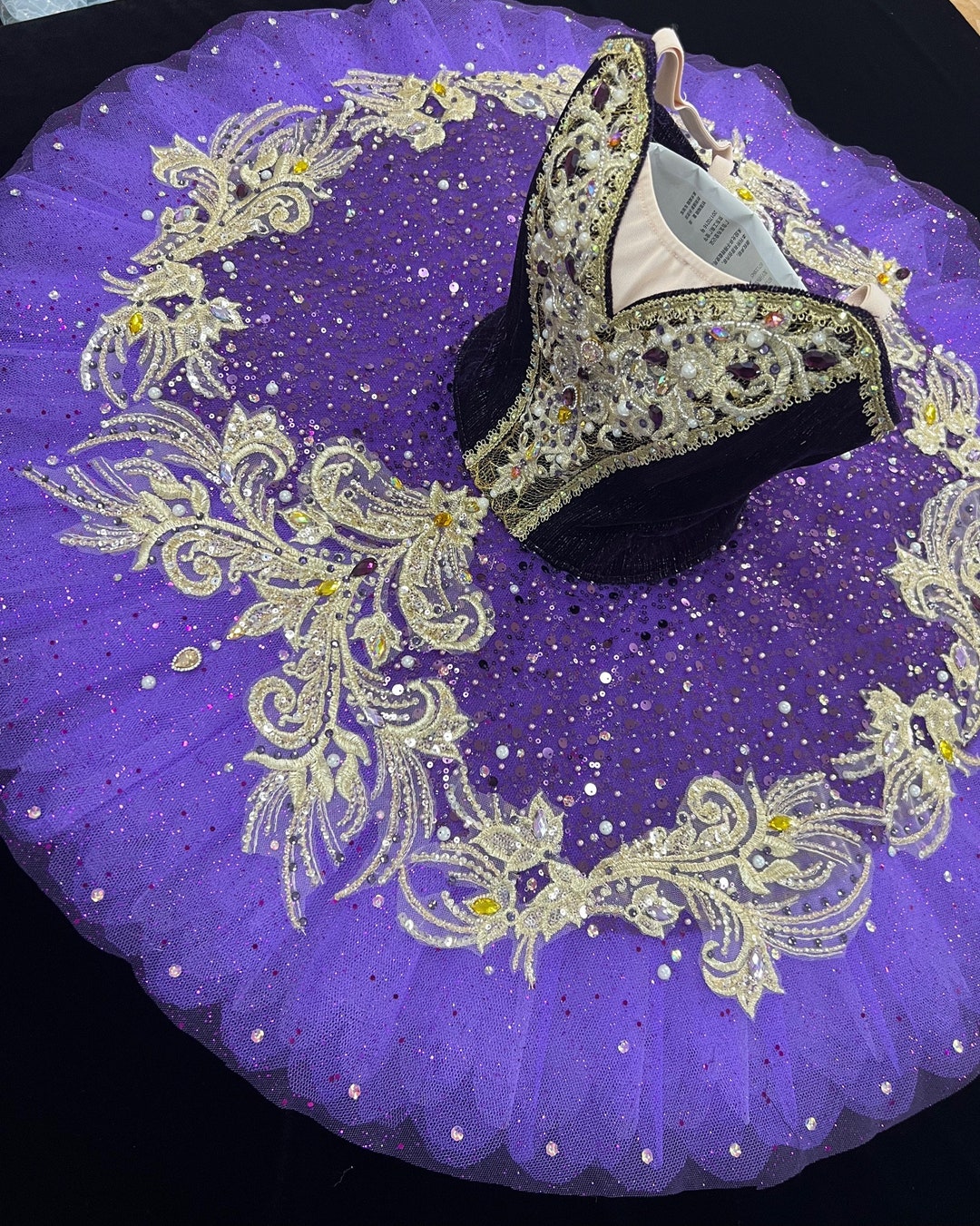 P-011 Professional Purple Platter Ballet Tutu YAGP - Etsy