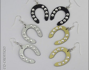 Boucles d'oreilles "FER A CHEVAL"