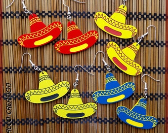 Boucles d'oreilles SOMBRERO