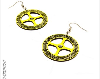 Boucles d'oreilles GYRO "ANTIC"