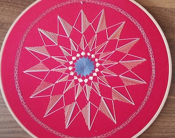 Barn Star Embroidery