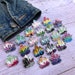 LGBT Pride Crystal Glitter Enamel Pin | Lapel Pin, Badge | LGBTQ+ | Queer Pin  Gift 