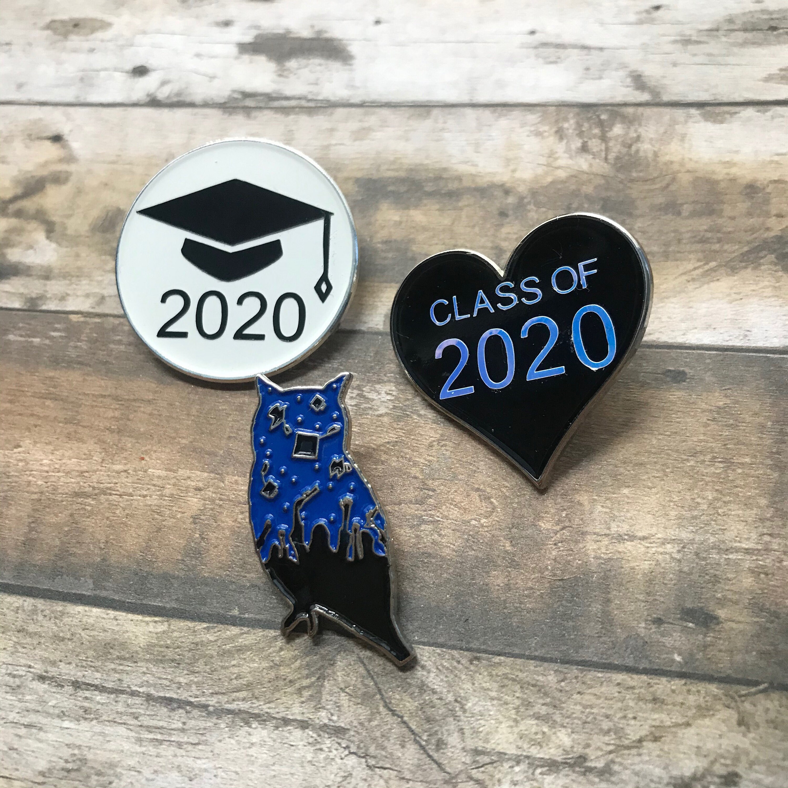 Graduation Personalised Enamel Pins Brooch Stocking Filler Etsy