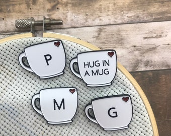 Personalised, Custom Mug Needle Minder | Needle Nanny  Gift