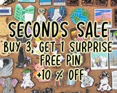 2023 Seconds Sale - Enamel Pins, Lapel Pins (discounted Pins