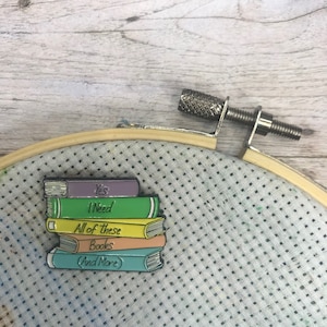 Needle Minder, Yes I need all of these books (and more) | Stocking Filler Gift |  Gift