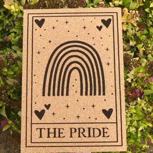 Die Pride Tarot Karten Pinnwand | Anzeige | Korktafel LGBT