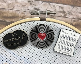 Music, Needle Nanny or Magnet | Needle Minder | Vinyl Record, More Balls |  Gift