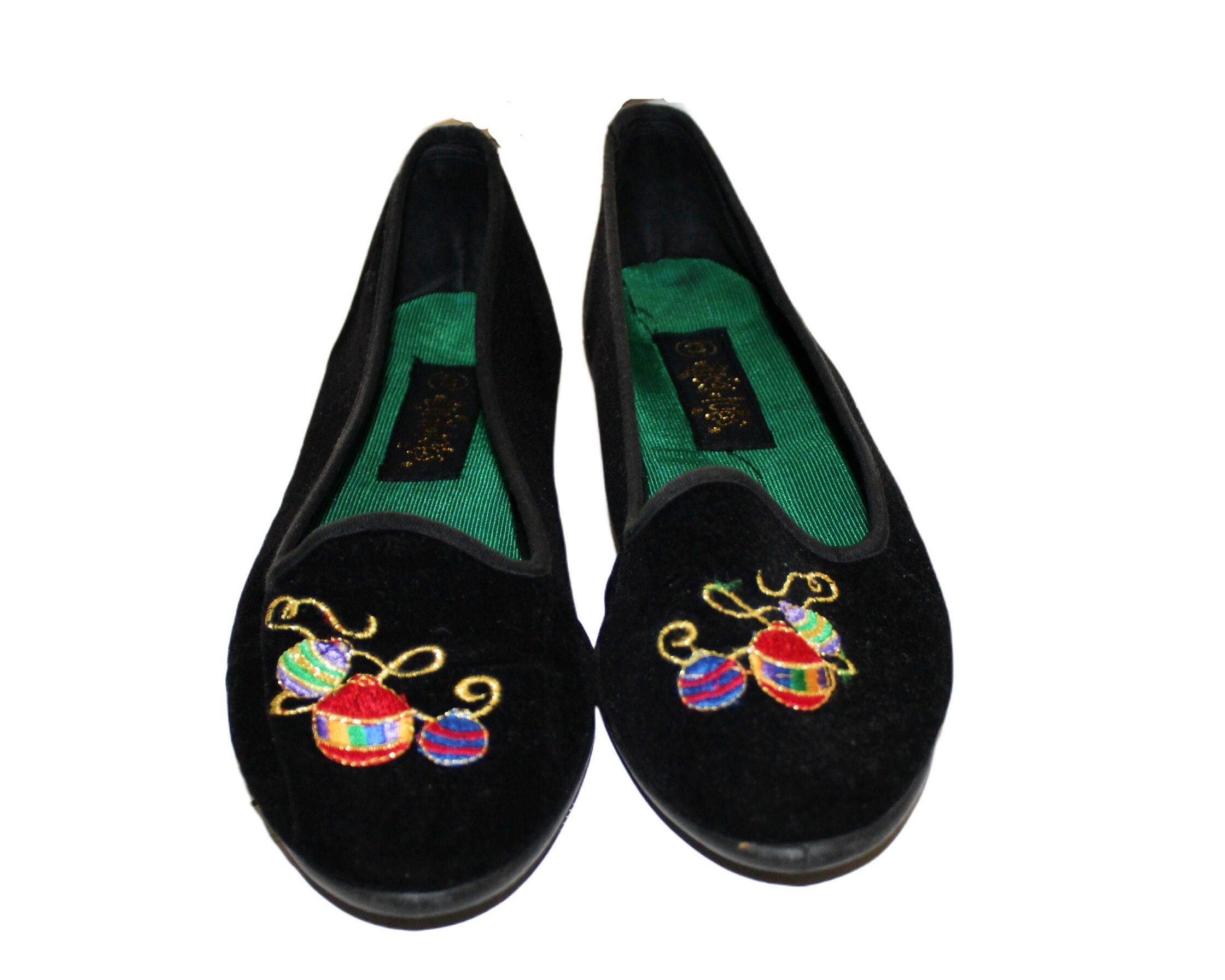 Velvet christmas best sale shoes