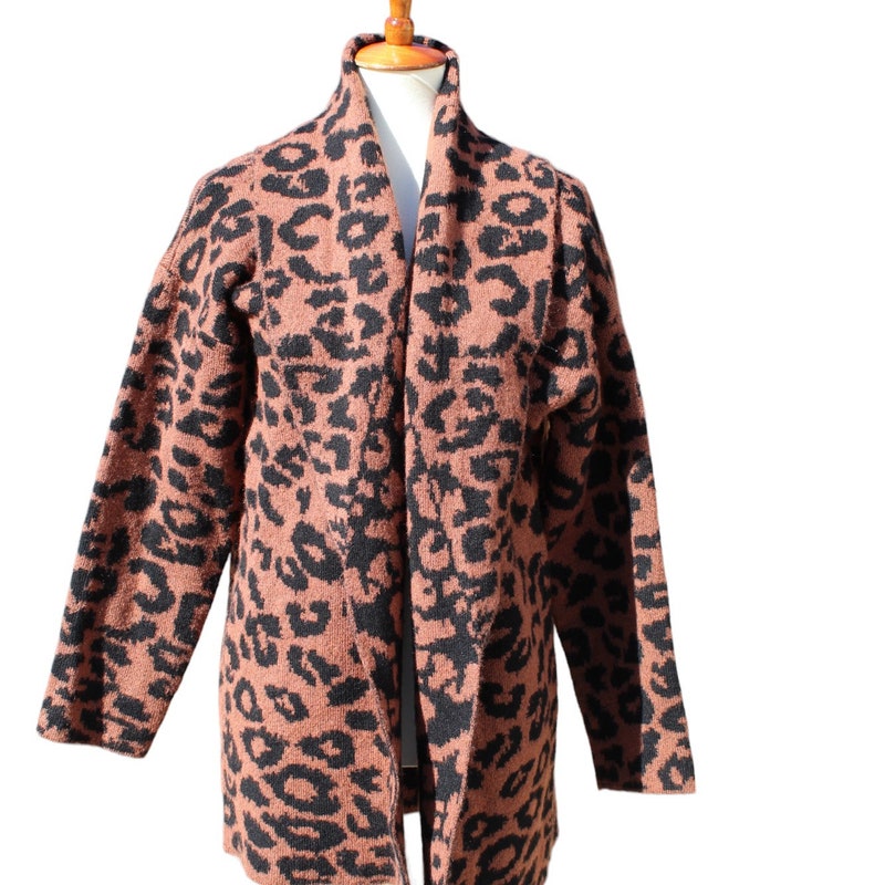 Leopard Long Sleeve Sweater main image 0