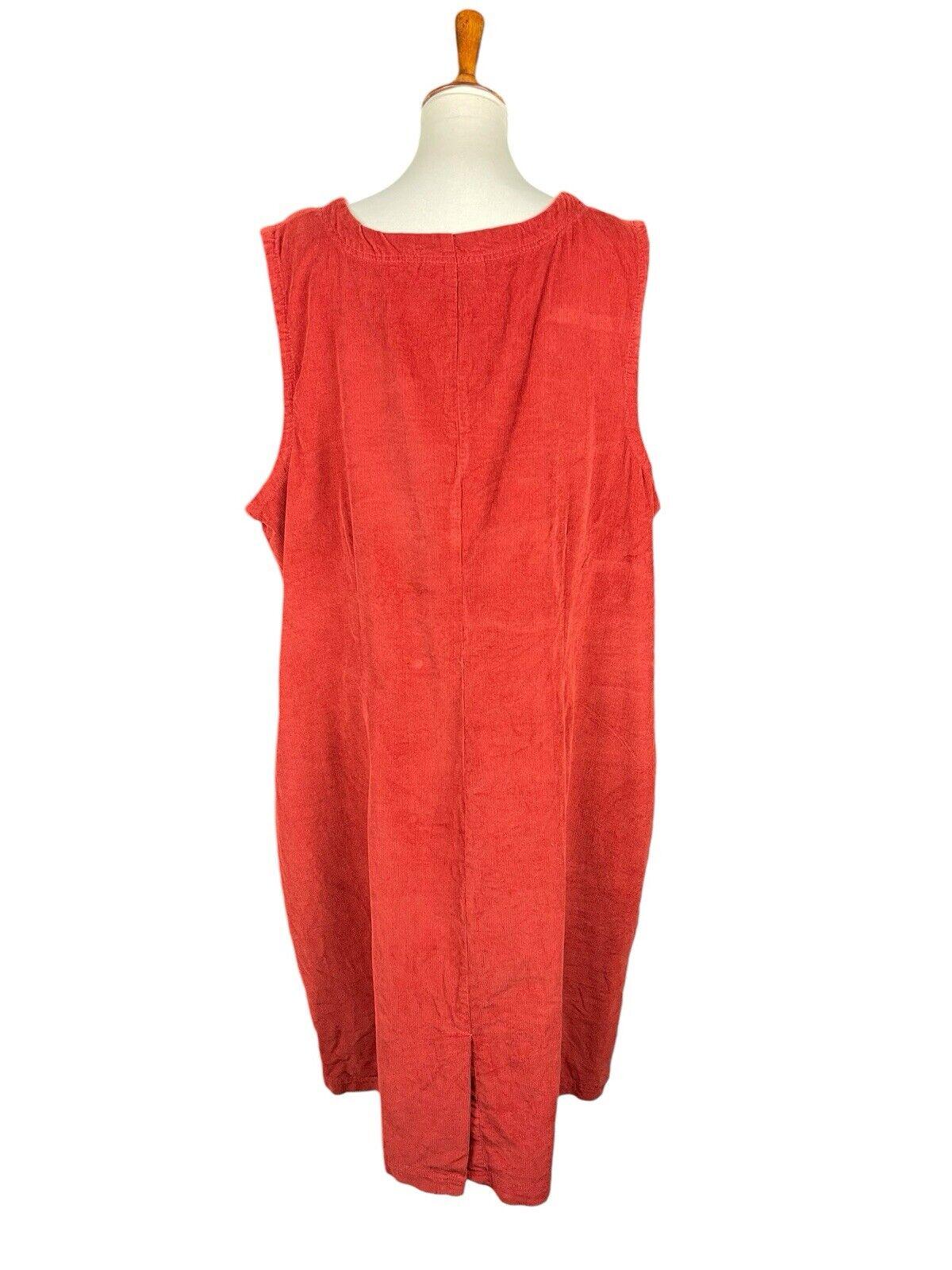 open lace back dress Meri Orange Cord Dress