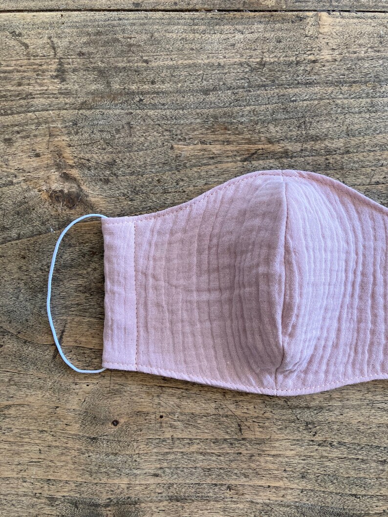 Breathable Cotton Soft Double Gauze Face Mask Mouth Mask Etsy