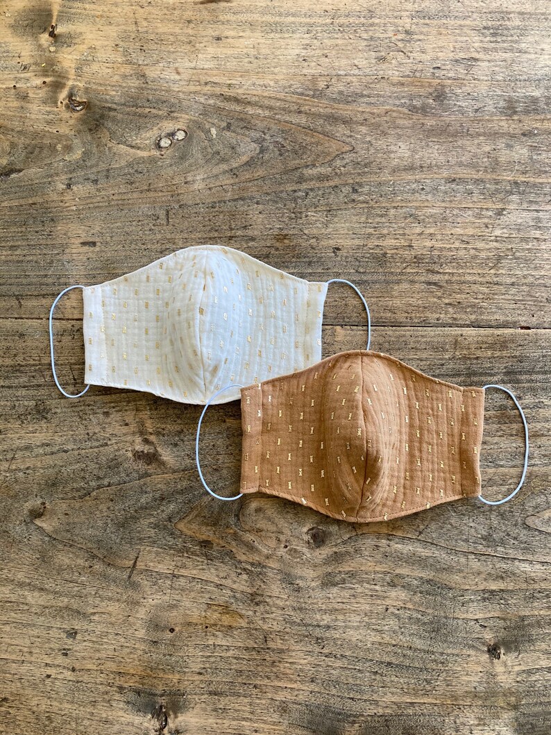 Breathable Cotton Single Gauze Lining Face Mask Mouth Mask Etsy