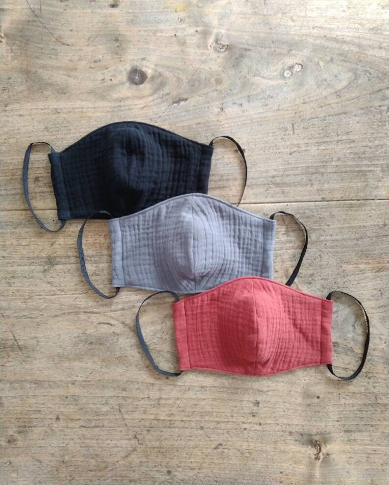 Cotton Soft Double Gauze Face Mask Mouth Mask Dust Mask Etsy