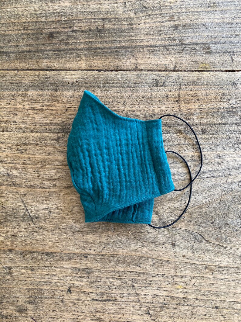 Breathable Cotton Soft Double Gauze Face Mask Mouth Mask Etsy